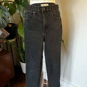 Black High-Waisted Women Jeans
